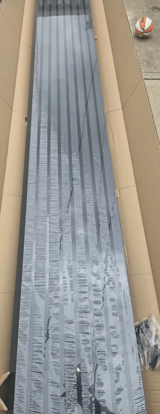 Sunlysound Black Wood Slat Acoustic Panels, 3 Pack - photo 2