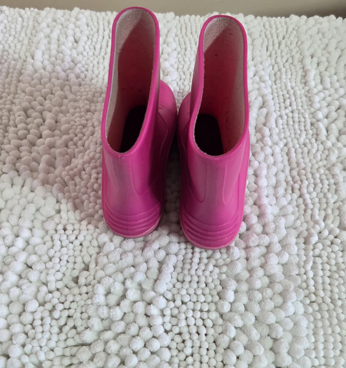 Pink Rubber Rain Boots - photo 3