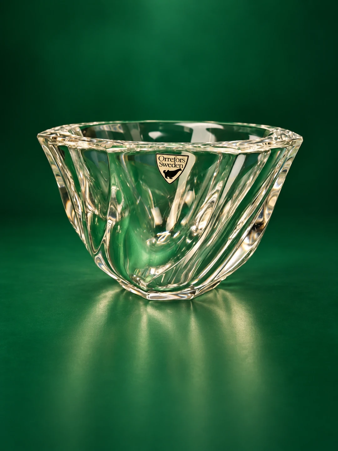 Orefors Lead Crystal Candy Bowl - photo 3