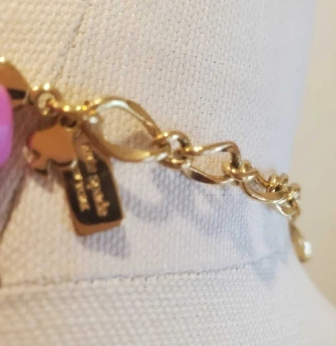 Kate Spade Gold Tone and Orange Statement Necklace - photo 4