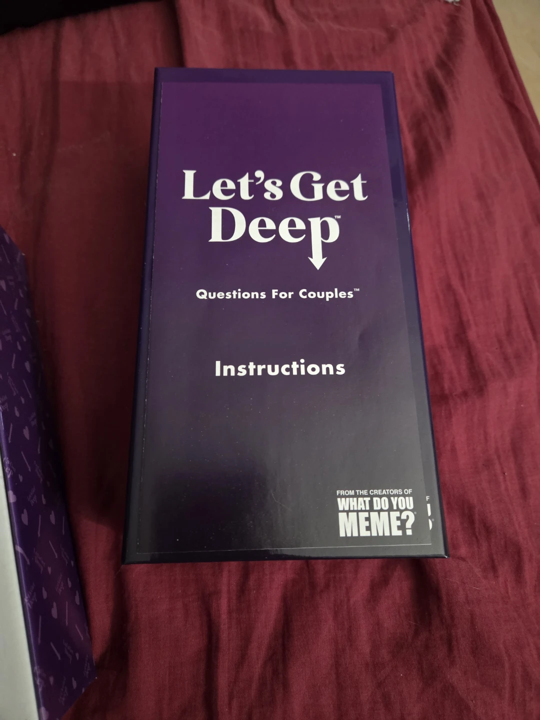 Let's Get Deep - Questions For Couples Card Game - photo 2