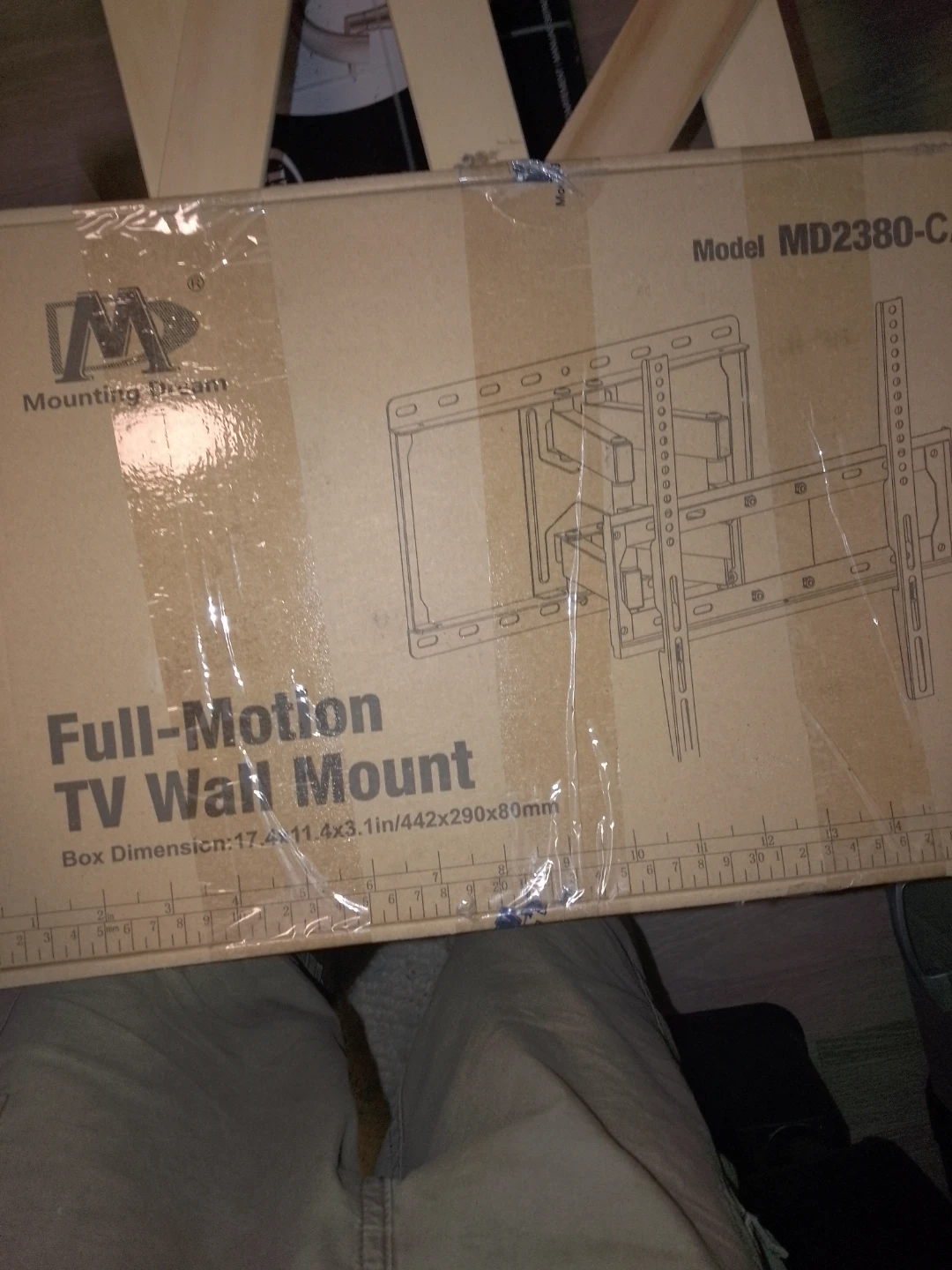 Mounting Dream Full-Motion TV Wall Mount MD2380-C