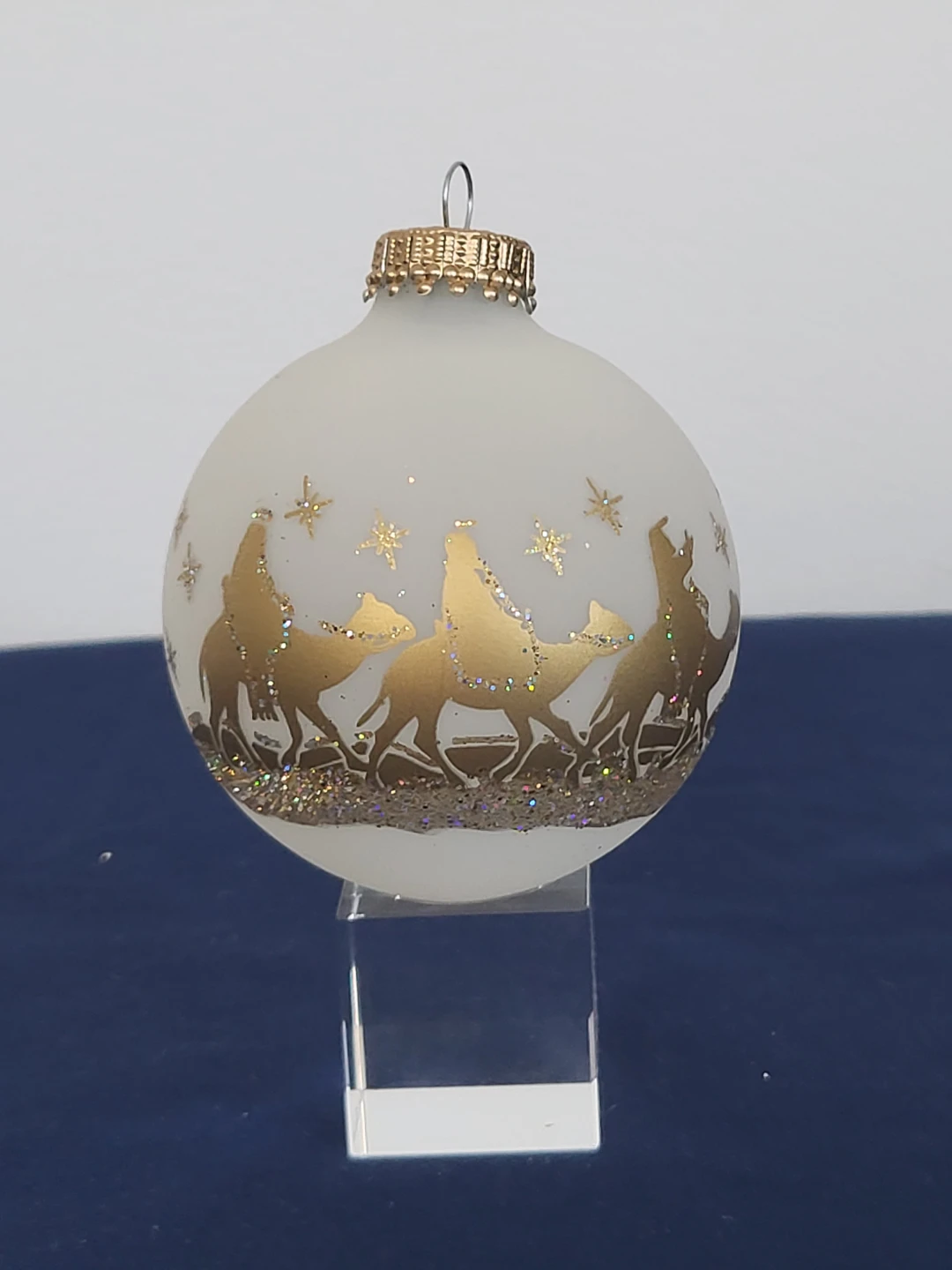 Nativity Scene Christmas Ornament- Set of 8