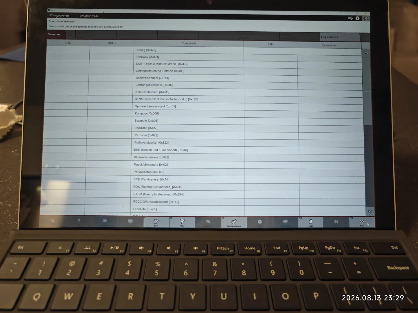 PIWIS 3 plus Microsoft Surface Pro Tablet