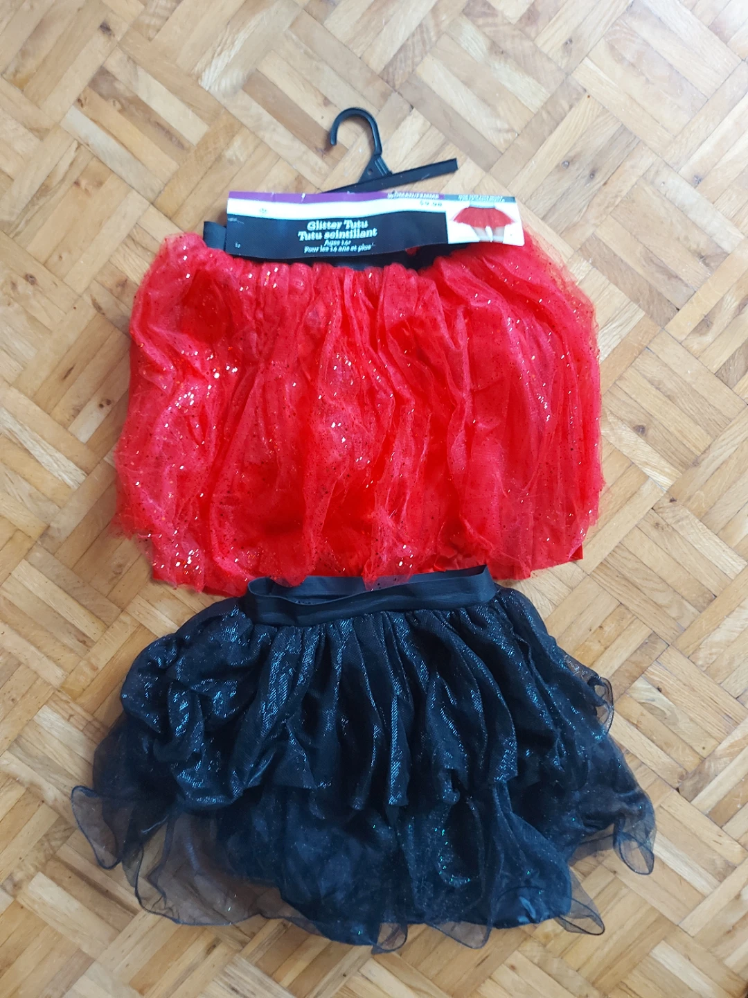 Two Glitter Tutu Skirts