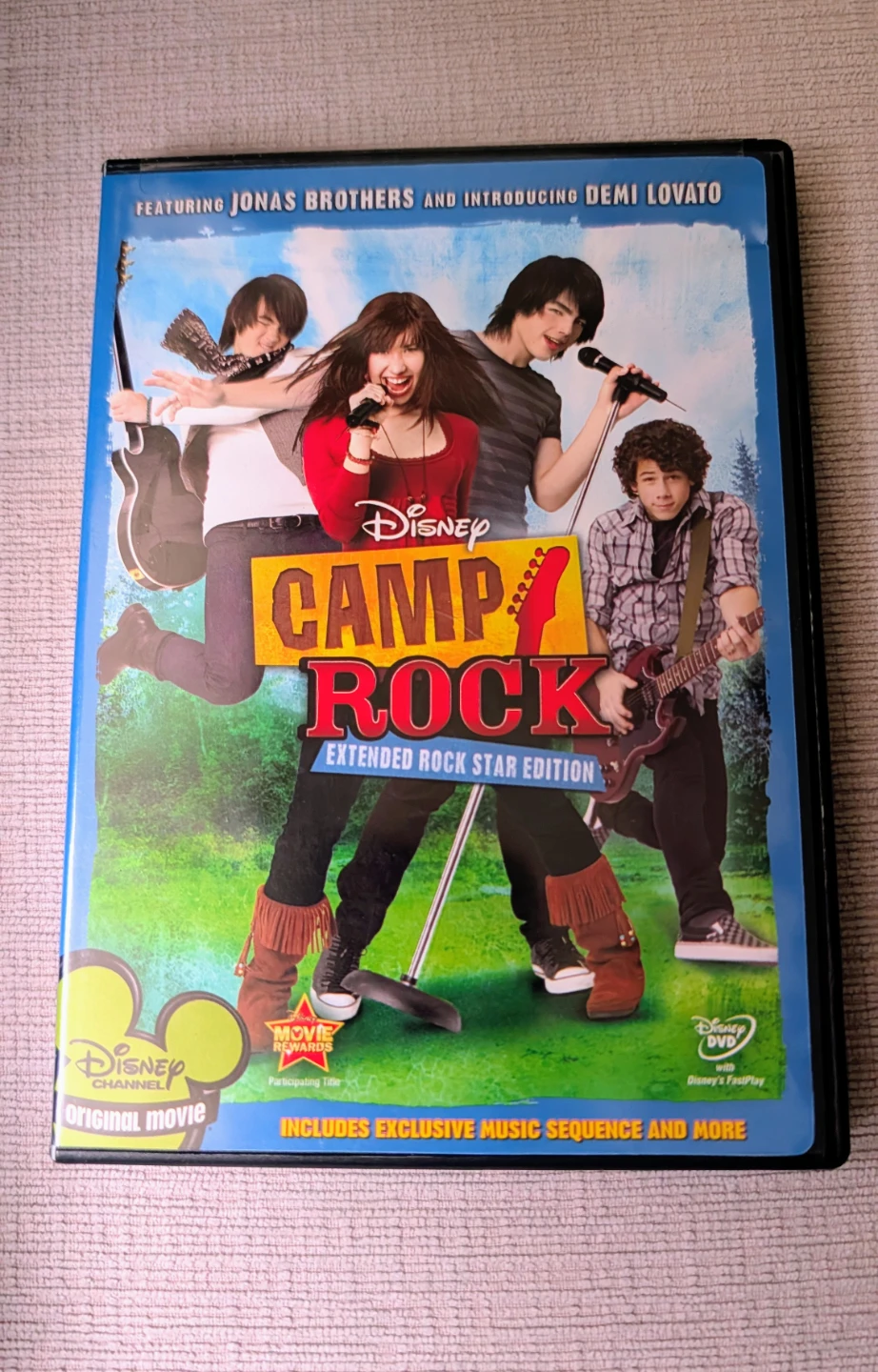 Camp Rock Extended Rock Star Edition DVD Movie
