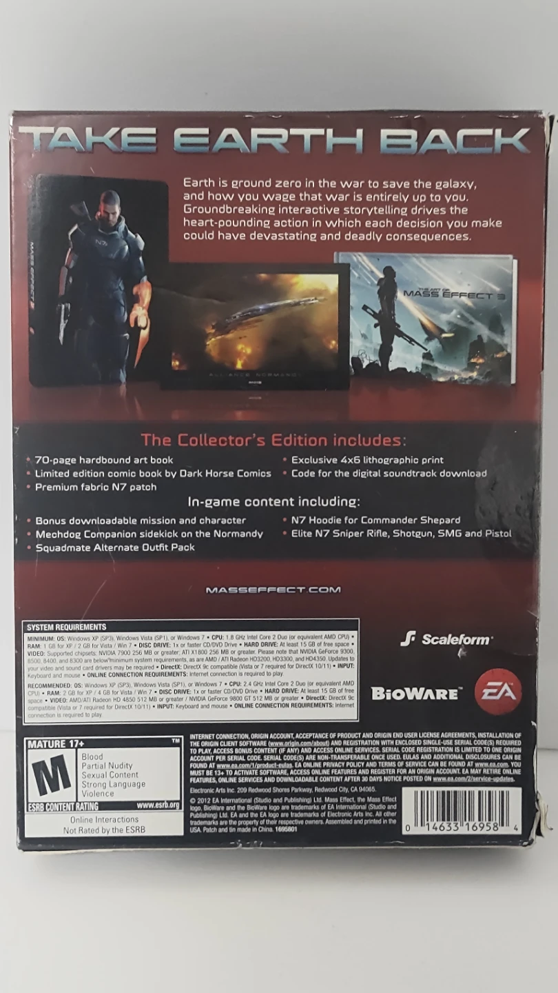 Mass Effect 3 N7 Collector's Edition PC - photo 2
