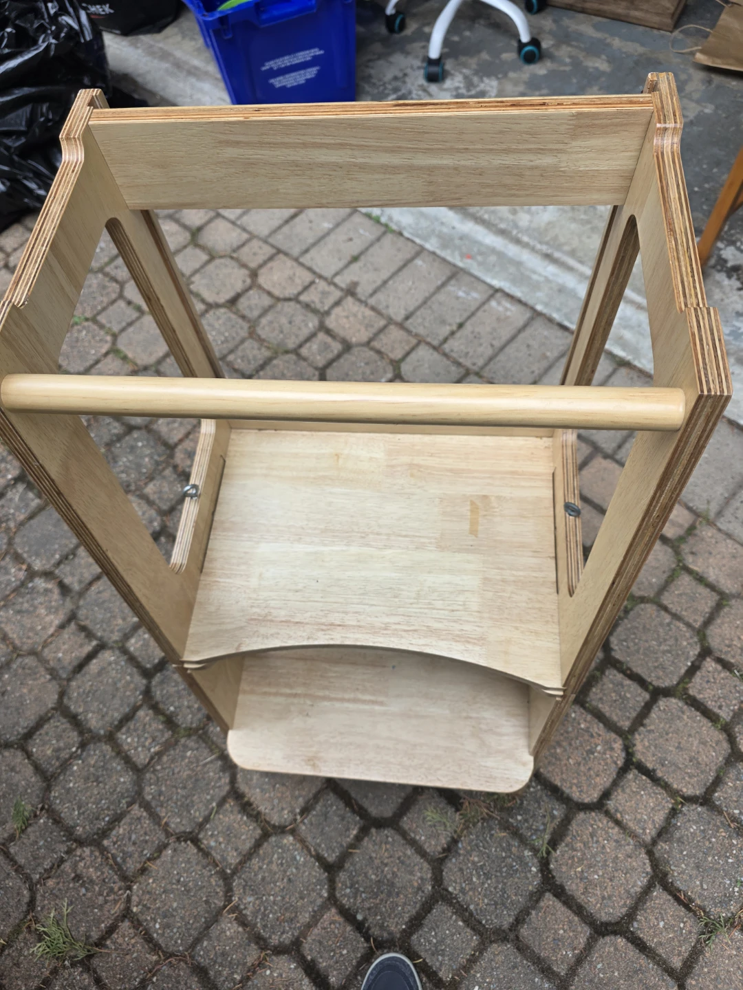 Wooden Kitchen Helper Stool - photo 3