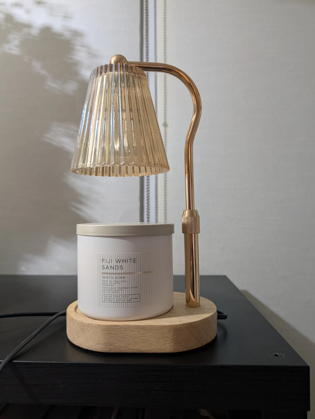 Candle lamp warmer with Candle