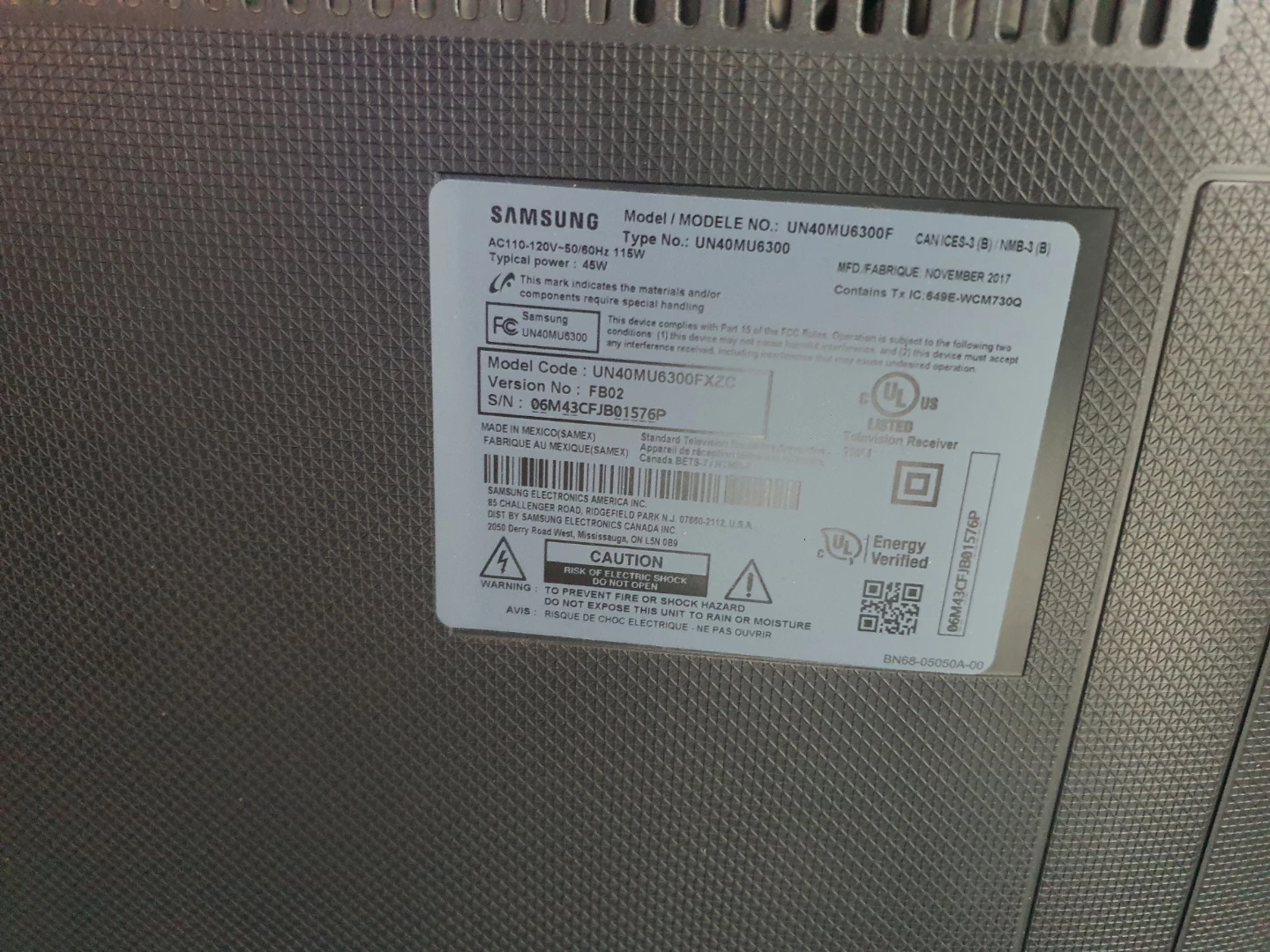 Samsung UN40MU6300 40" Smart TV - photo 3