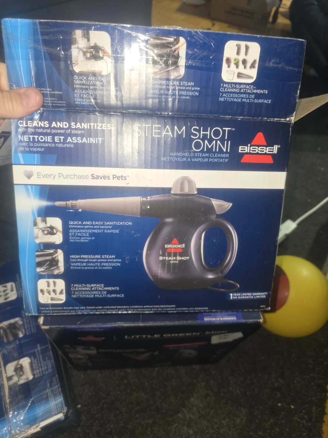 Bissell Steam Shot Omni Handheld Steam Cleaner