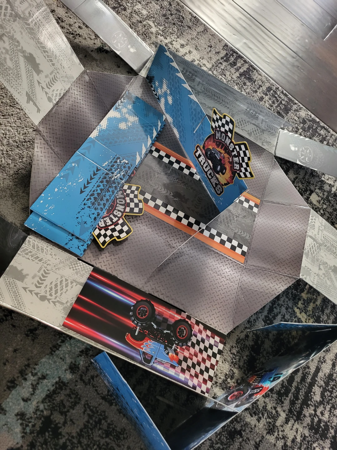 Fullhawl Monster Truck Party Food Trays