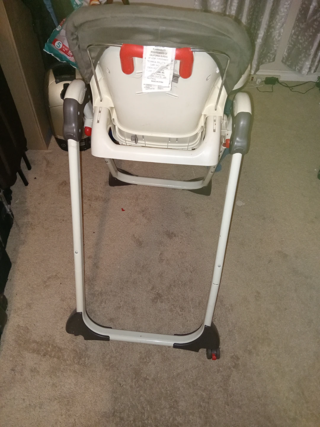 Baby High Chair with Owl Print - photo 4