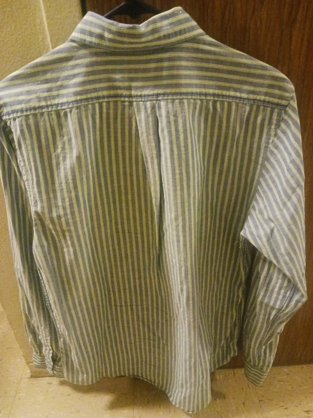🏈 CR Striped Button-Down Shirt - photo 2