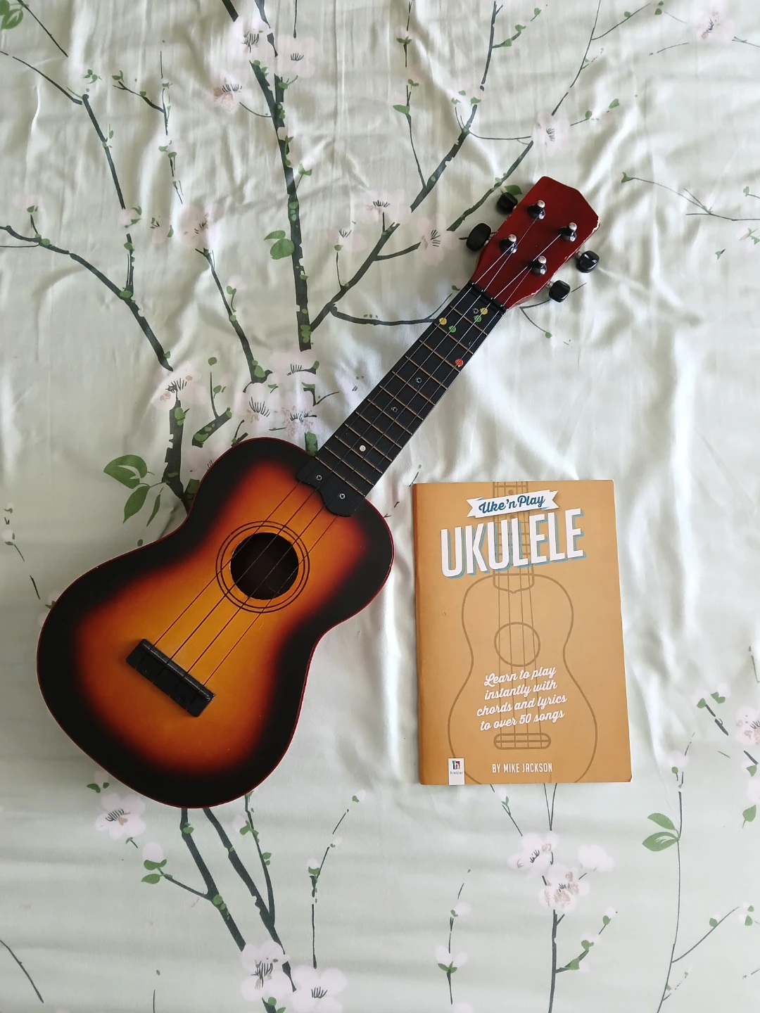 Sunburst Ukulele with Uke'n Play Book 🏈
