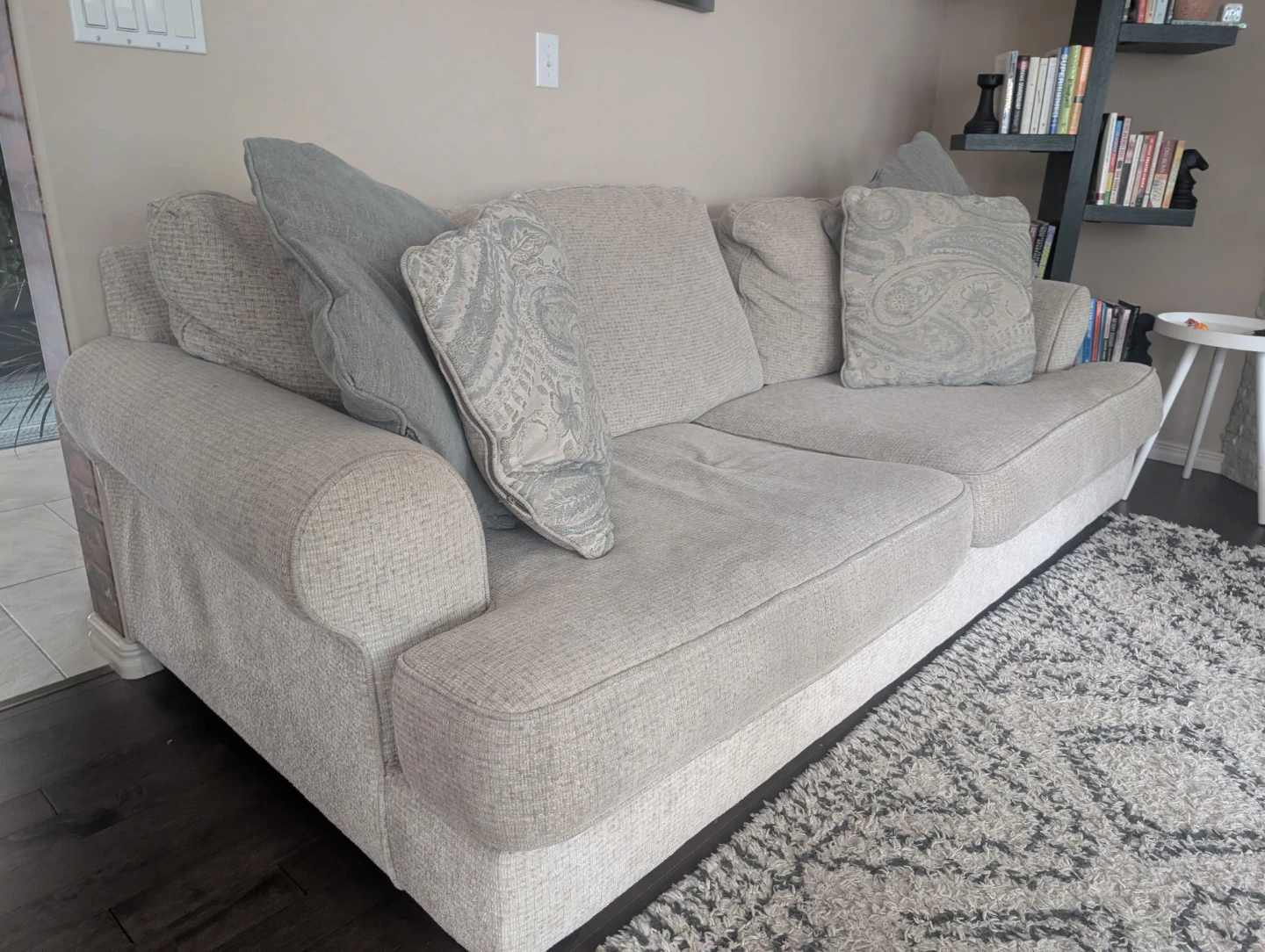 Beige four-Seater Sofa - photo 4