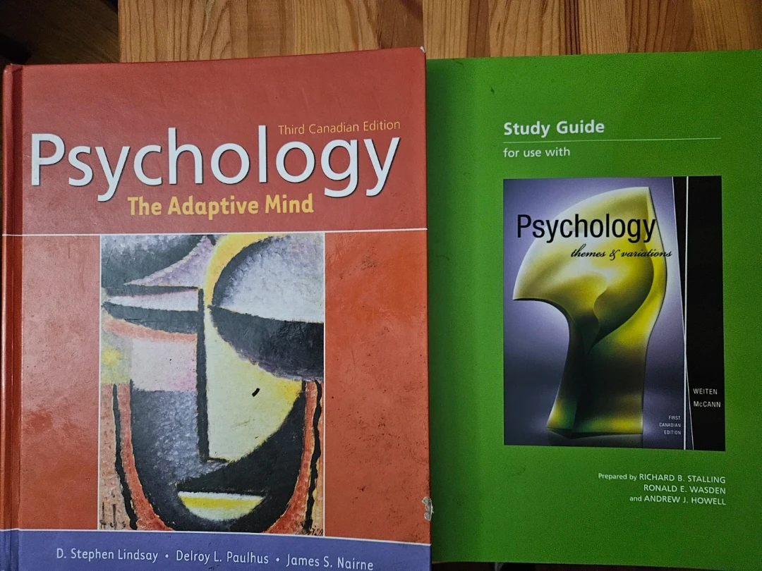 University Science and Psychology Textbooks - photo 3