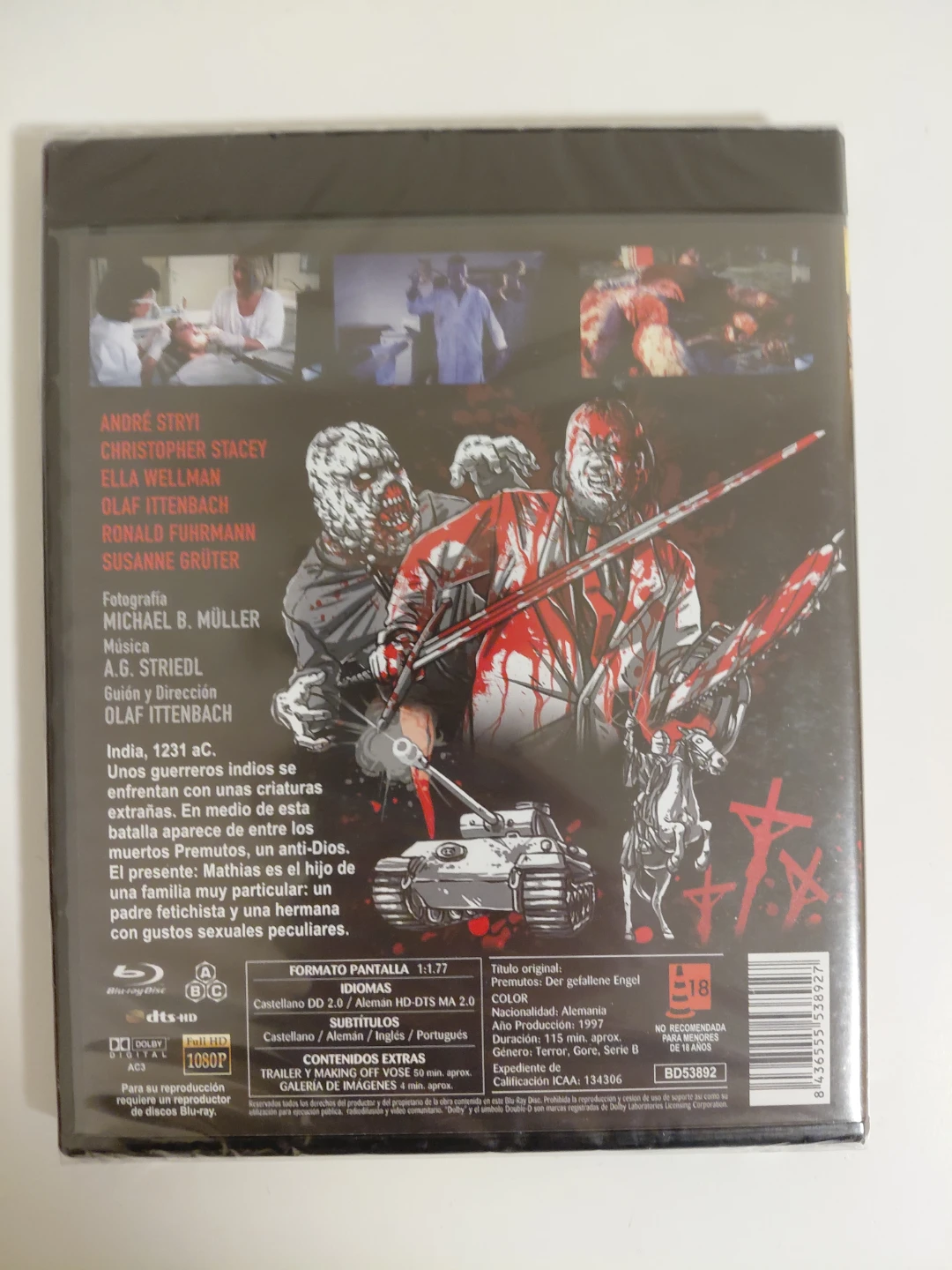 Premutos: The Fallen Angel Blu-ray Resen New - photo 2