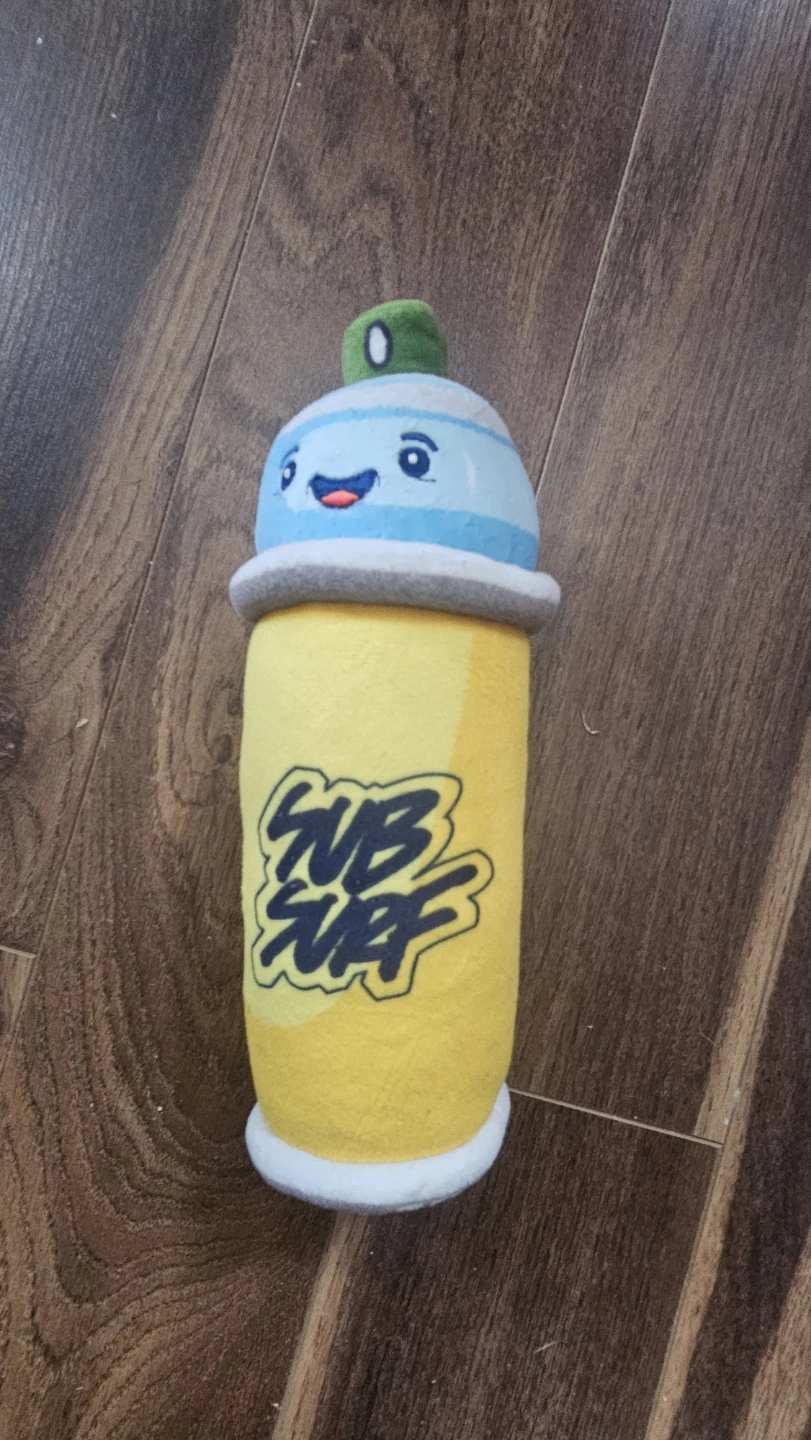 Subsurf Spray Can Plush Toy