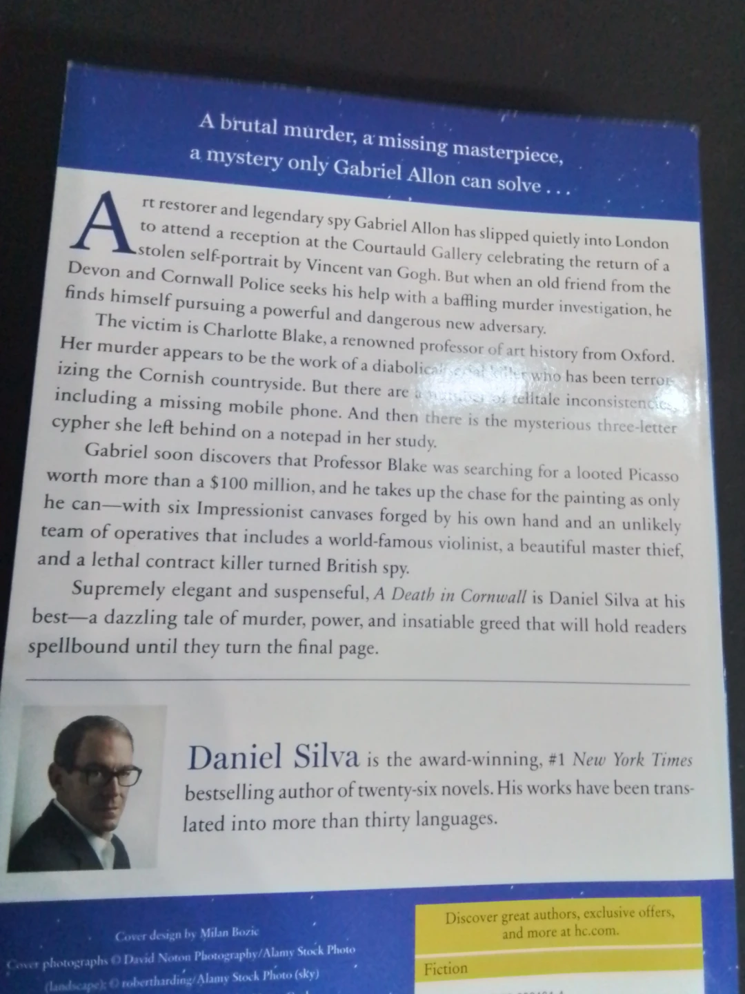 A Death in Cornwall by Daniel Silva - photo 3