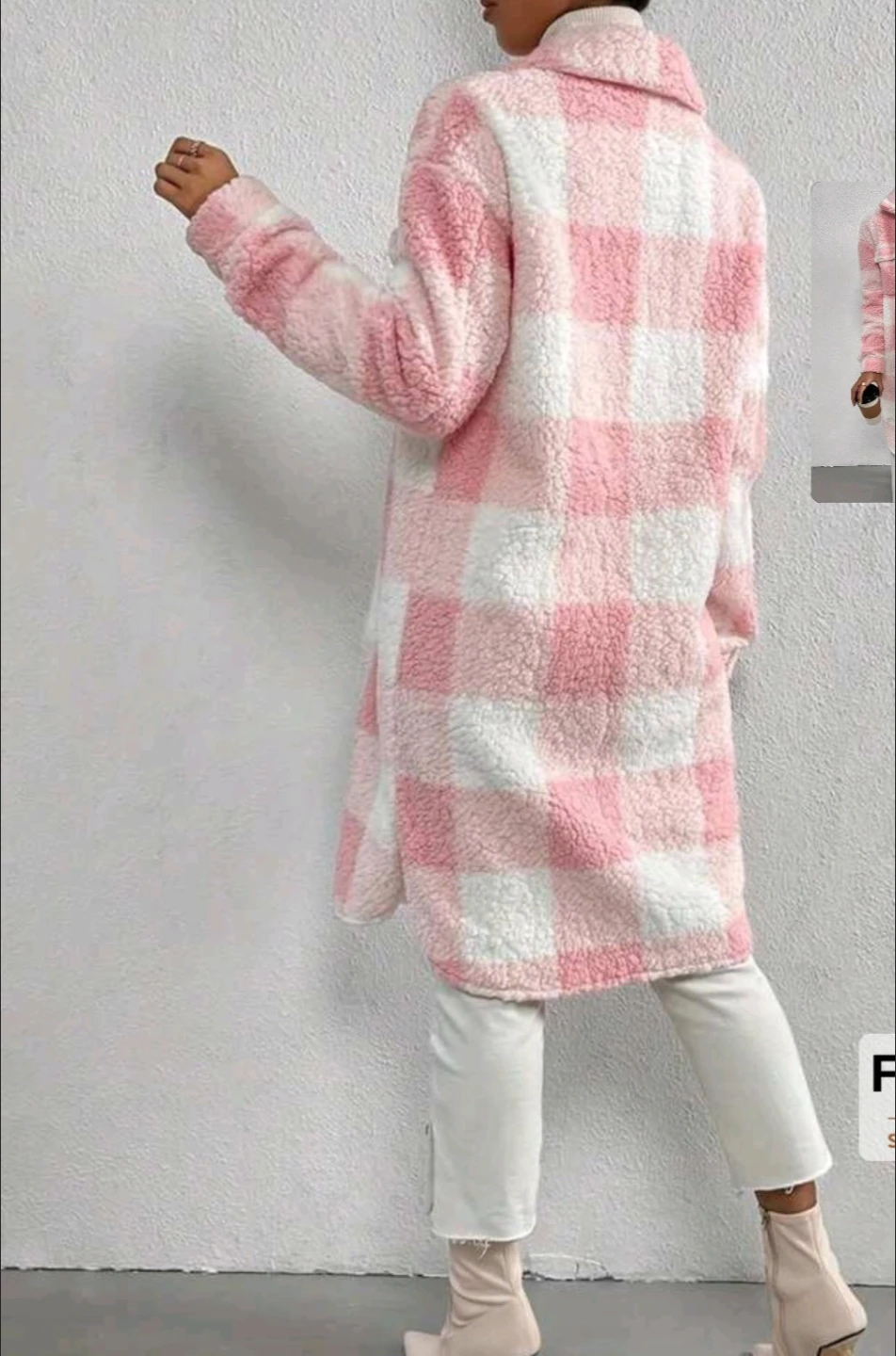 Fleece Shacket size 14 - photo 2