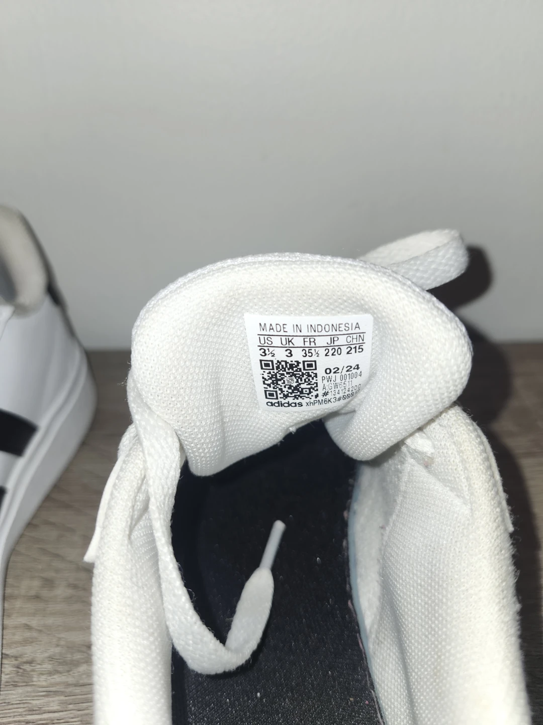Adidas White and Black Sneakers - photo 5