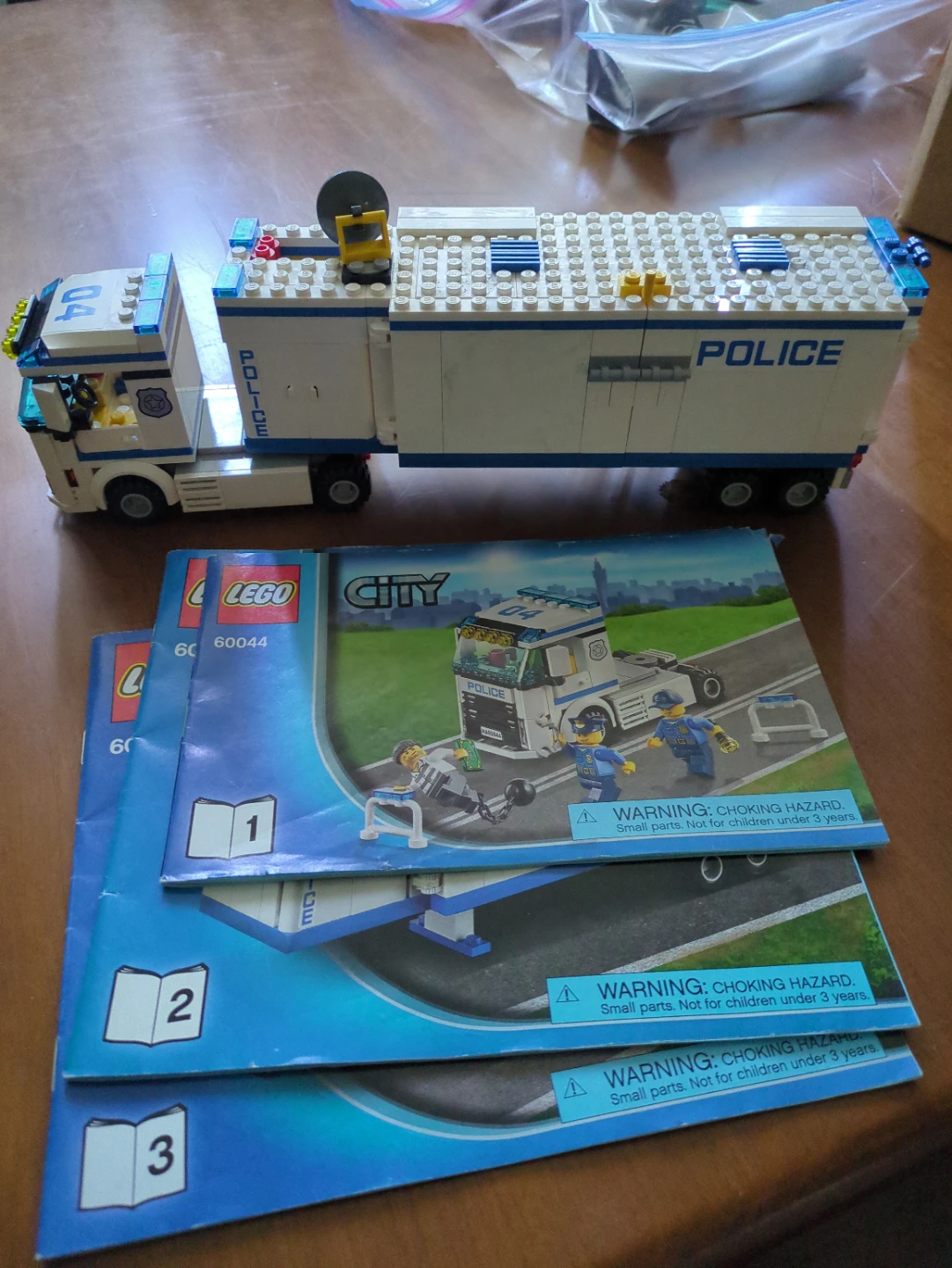 LEGO City Police Mobile Command Center 60044🏈