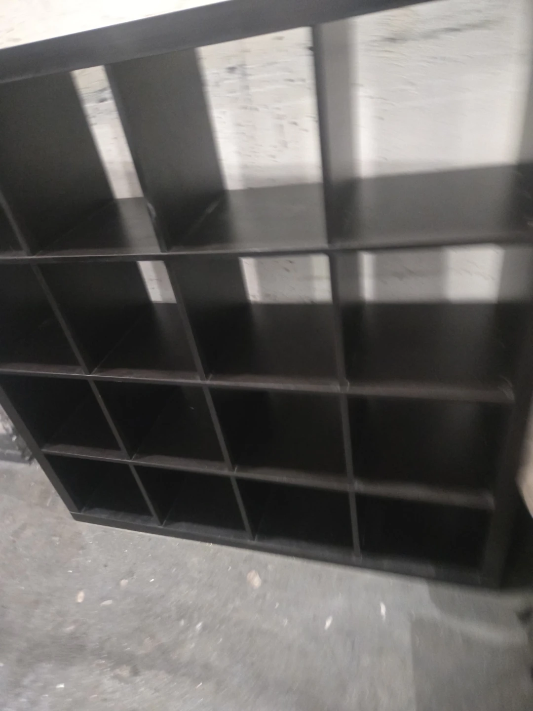 Black Storage Shelf