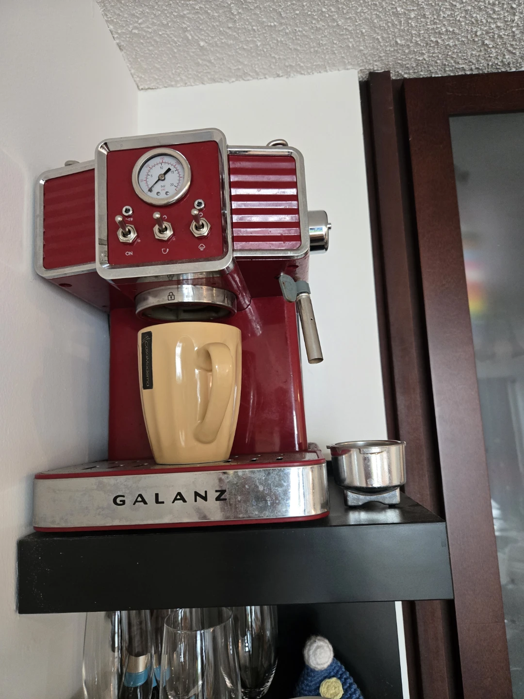 Galanz Espresso Machine with Cuisinart Grinder