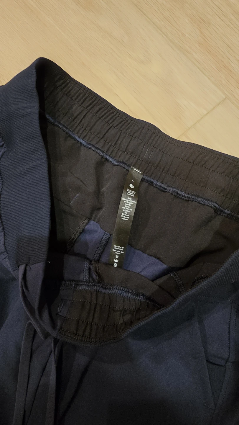 Navy Blue Lululemon Mens Large Joggers - photo 4