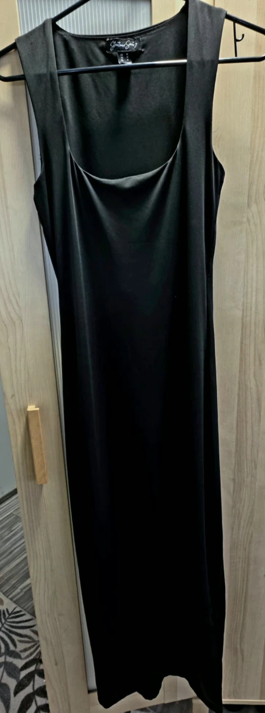 Streetwear Society Black Sleeveless Midi Dress Size M - photo 3