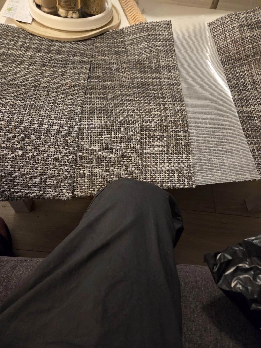 Woven Grey Placemats - photo 5