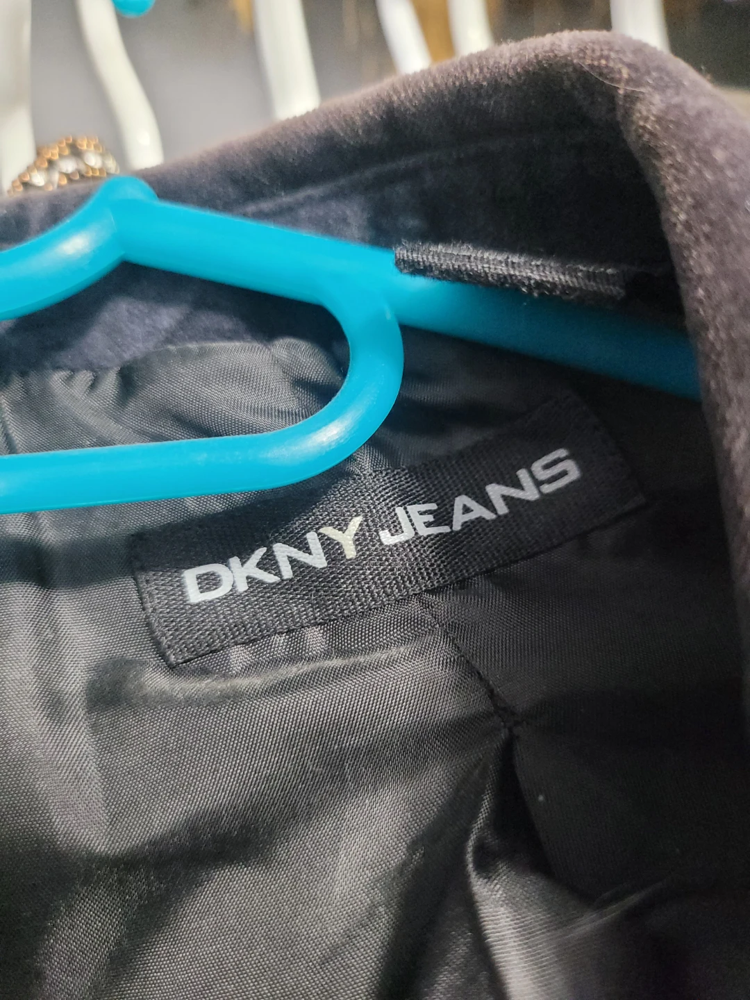 DKNY Jeans velvet blazer - photo 2