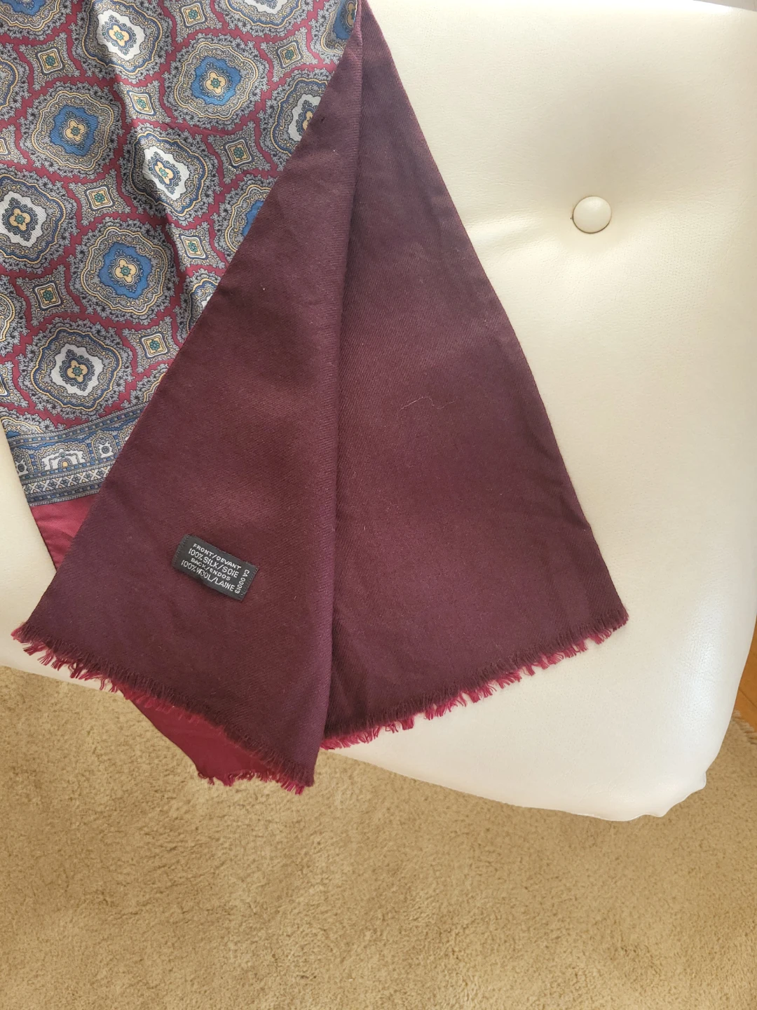 Vtg. Christian Dior Monsieur Scarf - photo 5