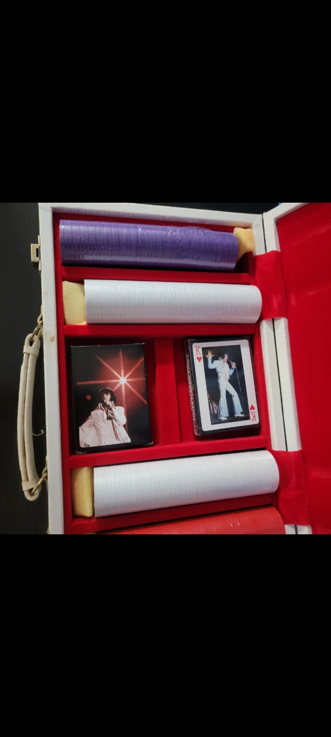 Elvis Presley Viva Las Vegas Poker Set - photo 2