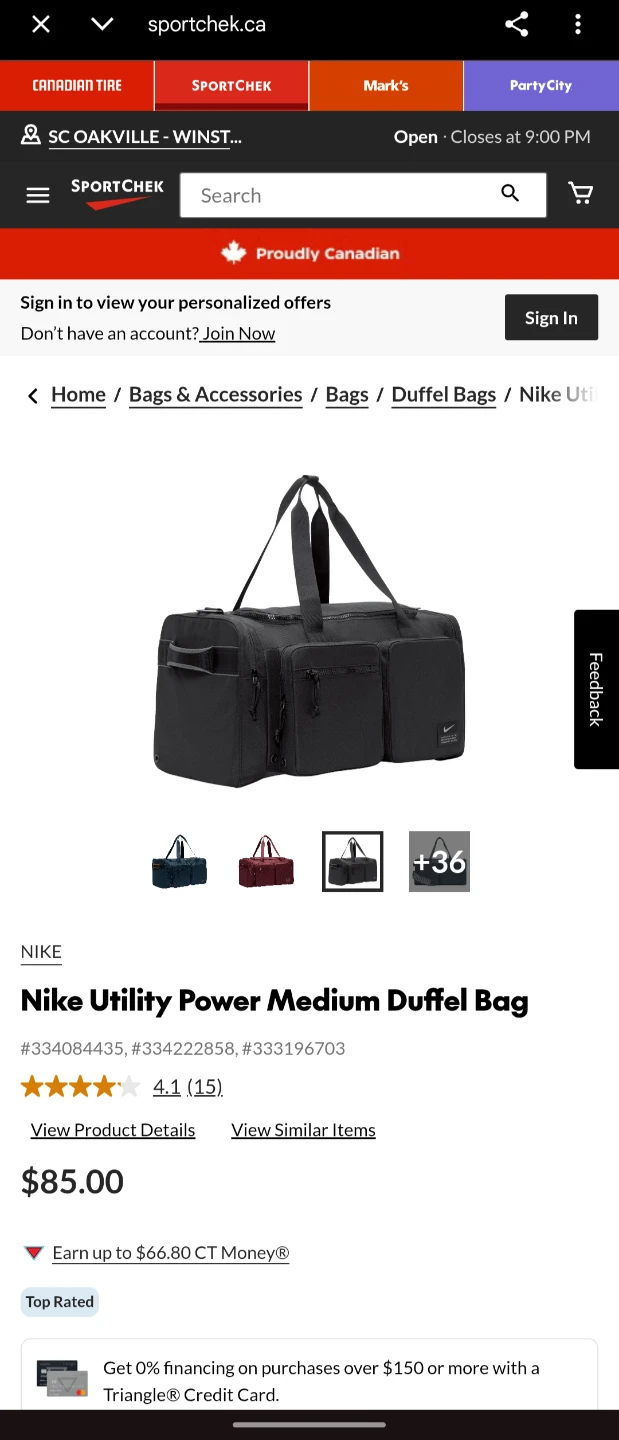 Nike Utility Power Medium Duffel Bag - photo 3