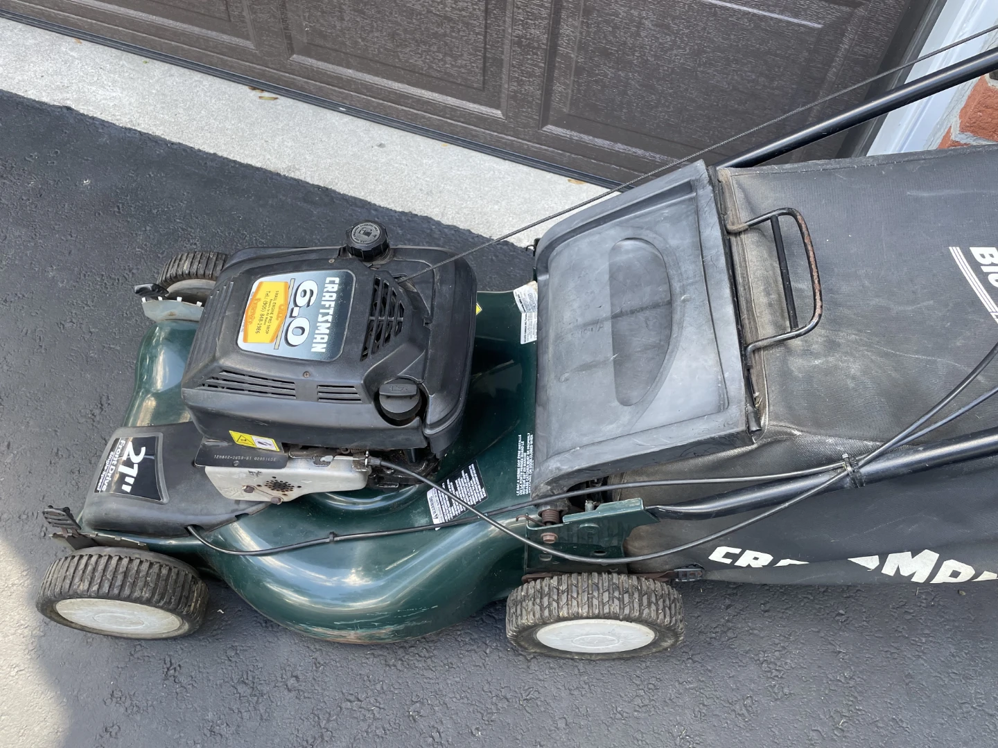 Craftsman 6.0 Front Drive Lawn Mower - photo 4