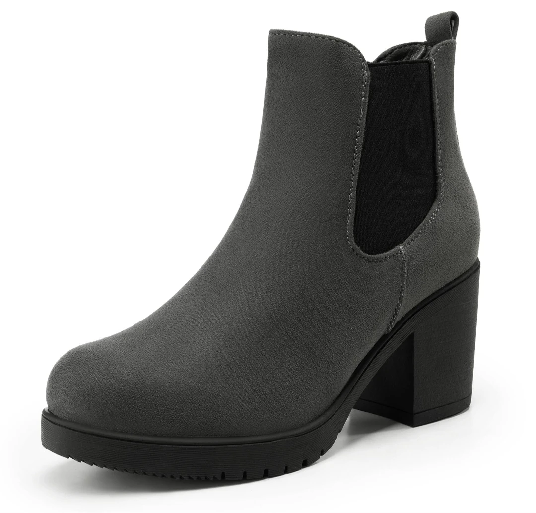 Grey Chelsea Ankle Boots - photo 3