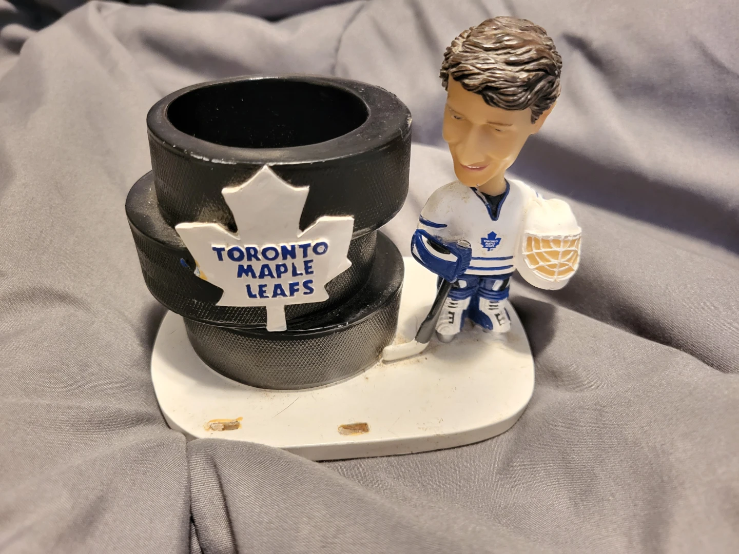 Toronto Maple Leafs Bobblehead Desk Organizer