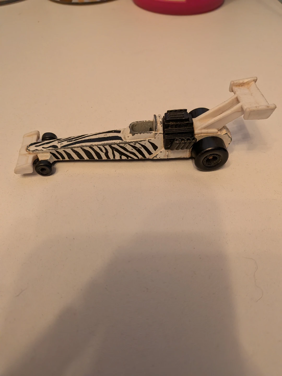 Vintage Hot Wheels Zebra Print Dragster - photo 2