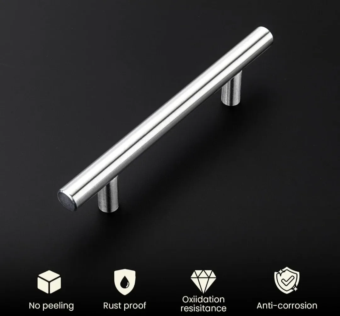 Homdiy Stainless Steel Cabinet Pulls 3-inch Hole Centres 🏈 - photo 2