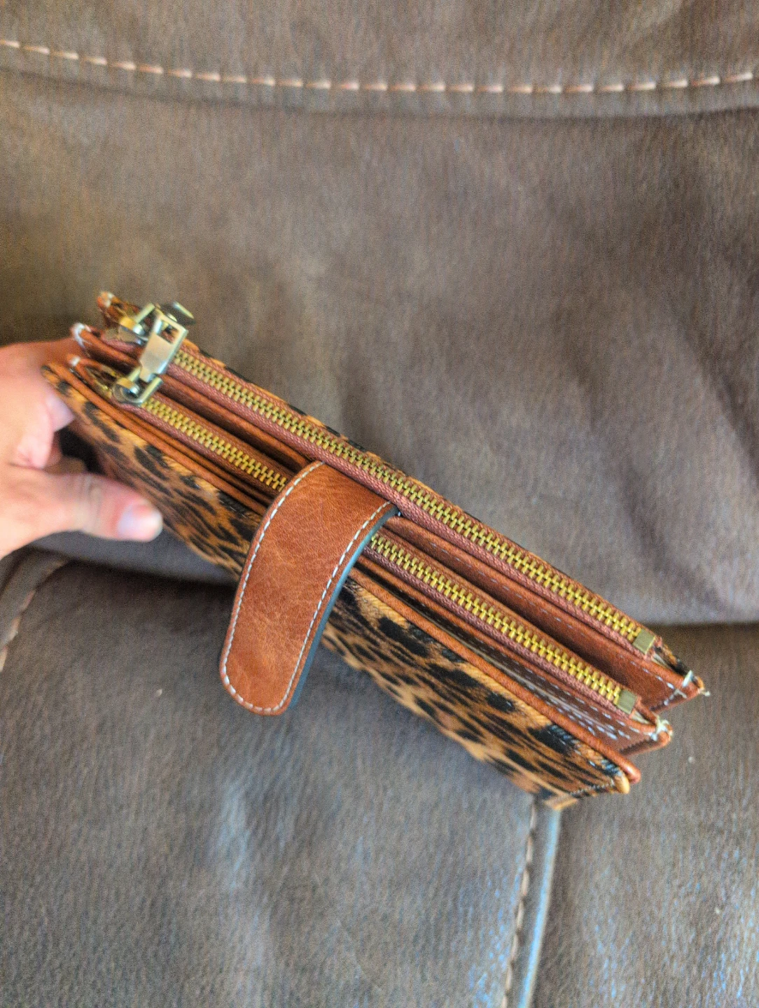 Leopard Print Wallet - photo 4