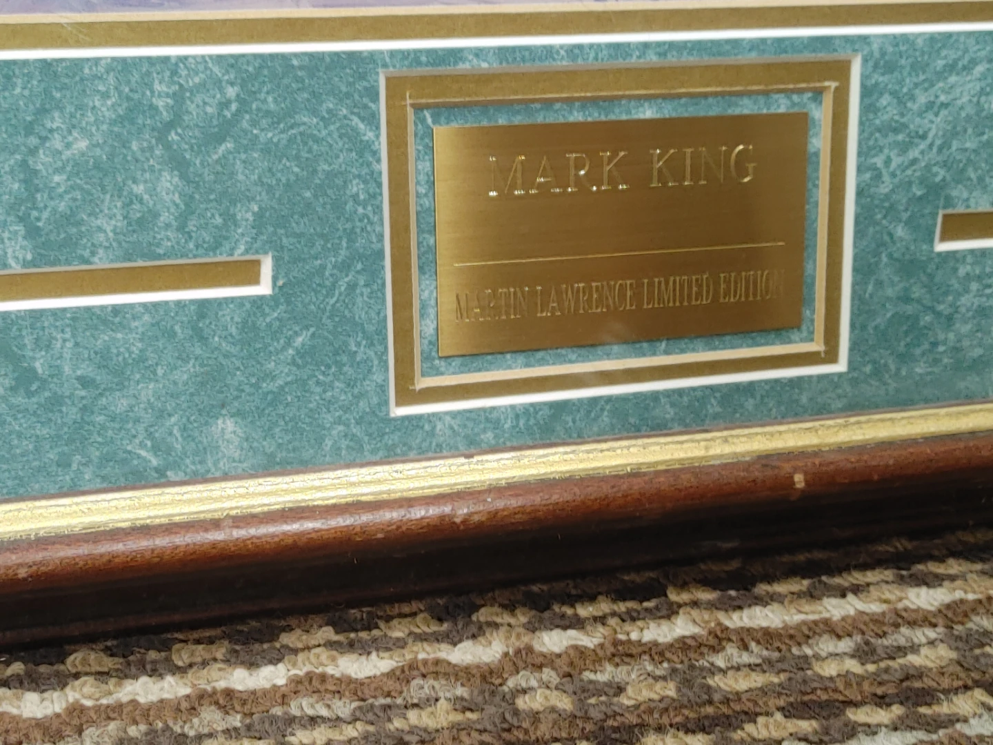 Mark King Limited Edition Golf Serigraph - photo 2