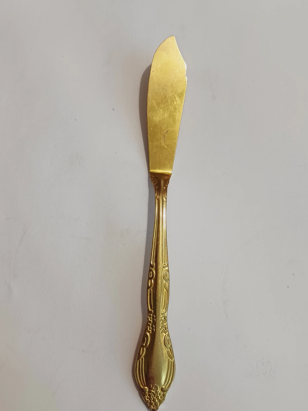 New. Gold-Tone Butter Spreader - photo 2
