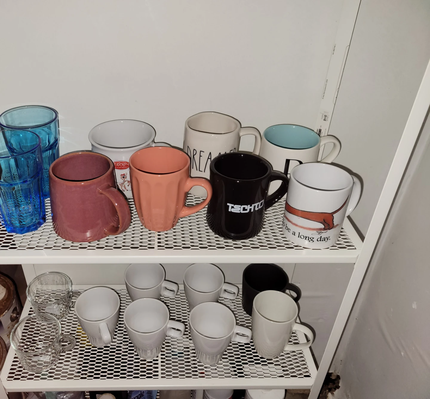 $1 each Coffee Mugs and Glasses