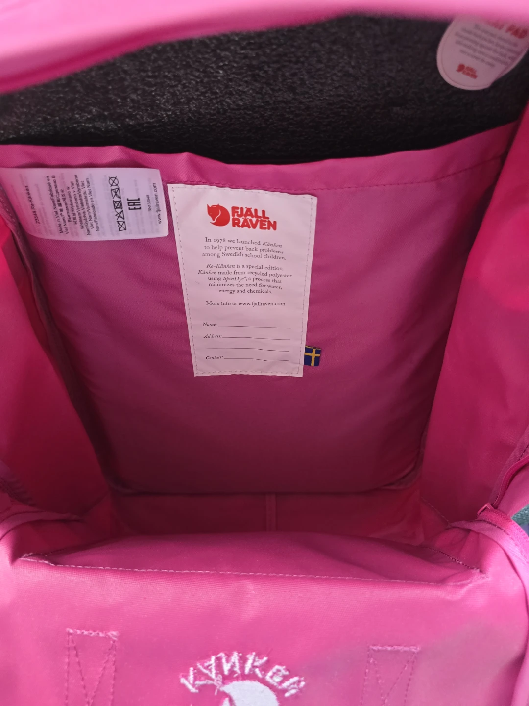 Fjallraven Re-Kanken Backpack - photo 4