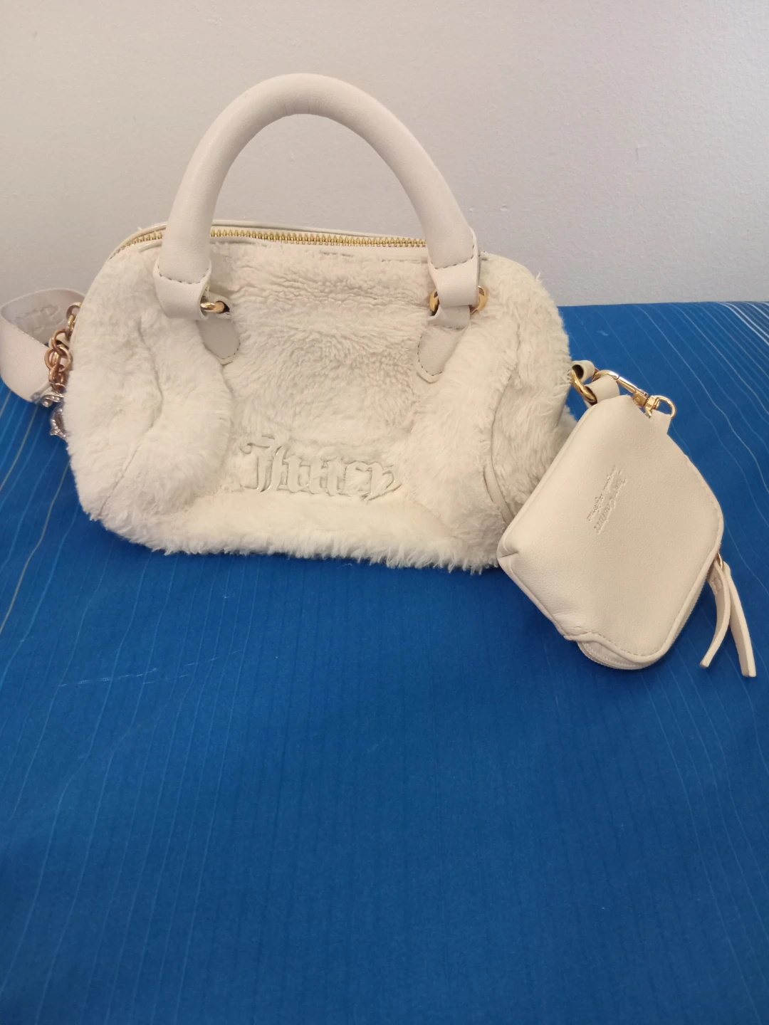 Juicy Couture Faux Fur Handbag