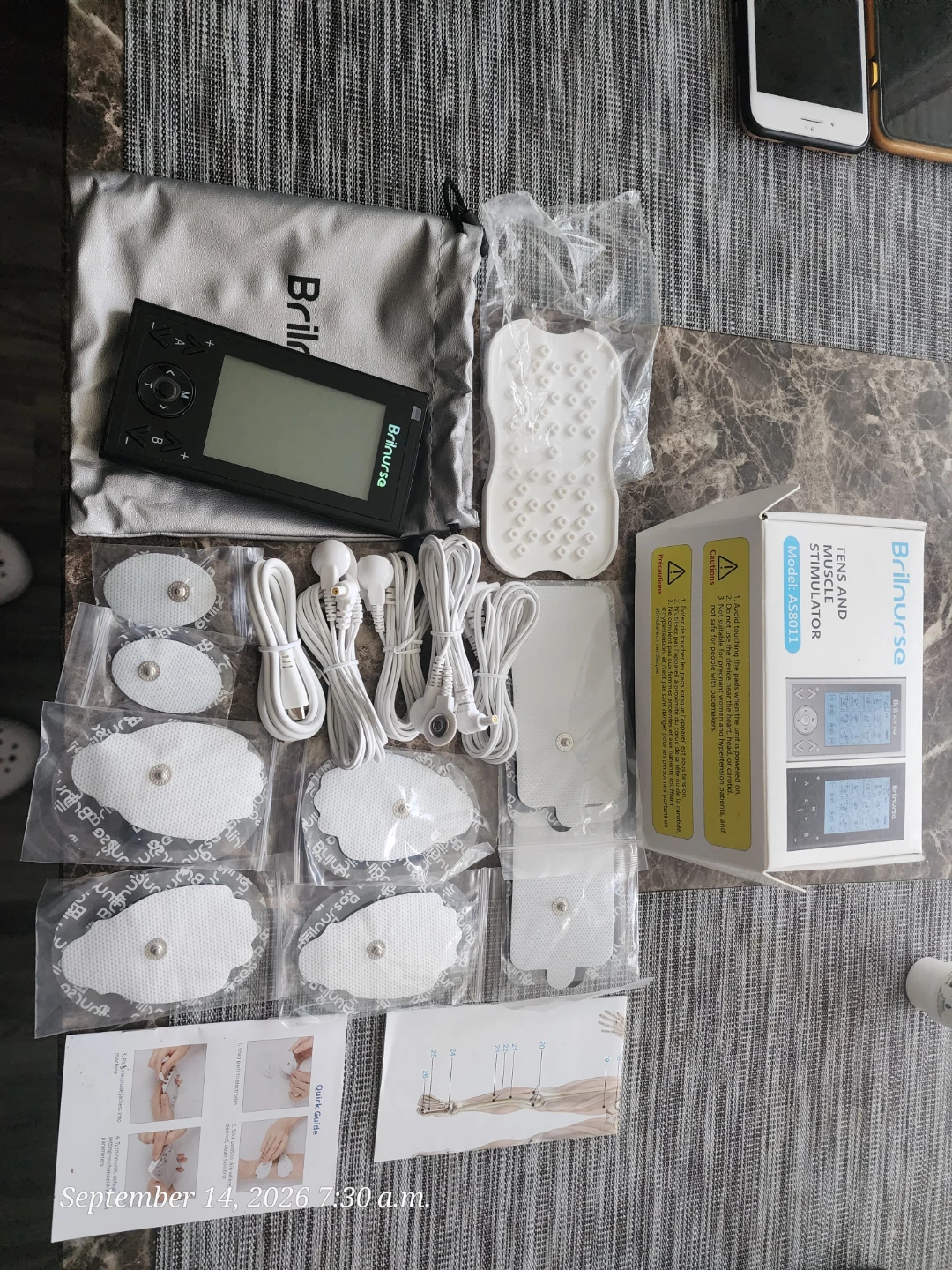 Brilnurse TENS and Muscle Stimulator AS8011