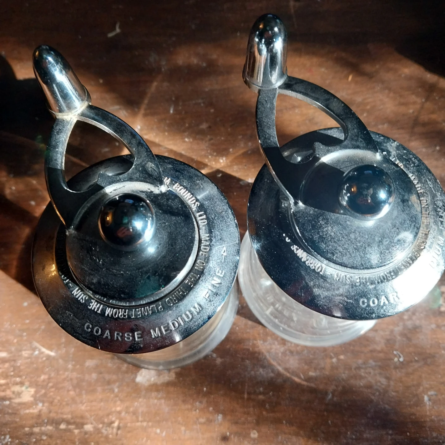 Wm. Bounds Pepper and Salt Grinders