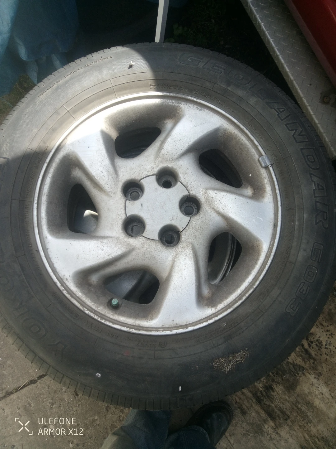 Set of 4 Yokohama Geolandar G033 Tires